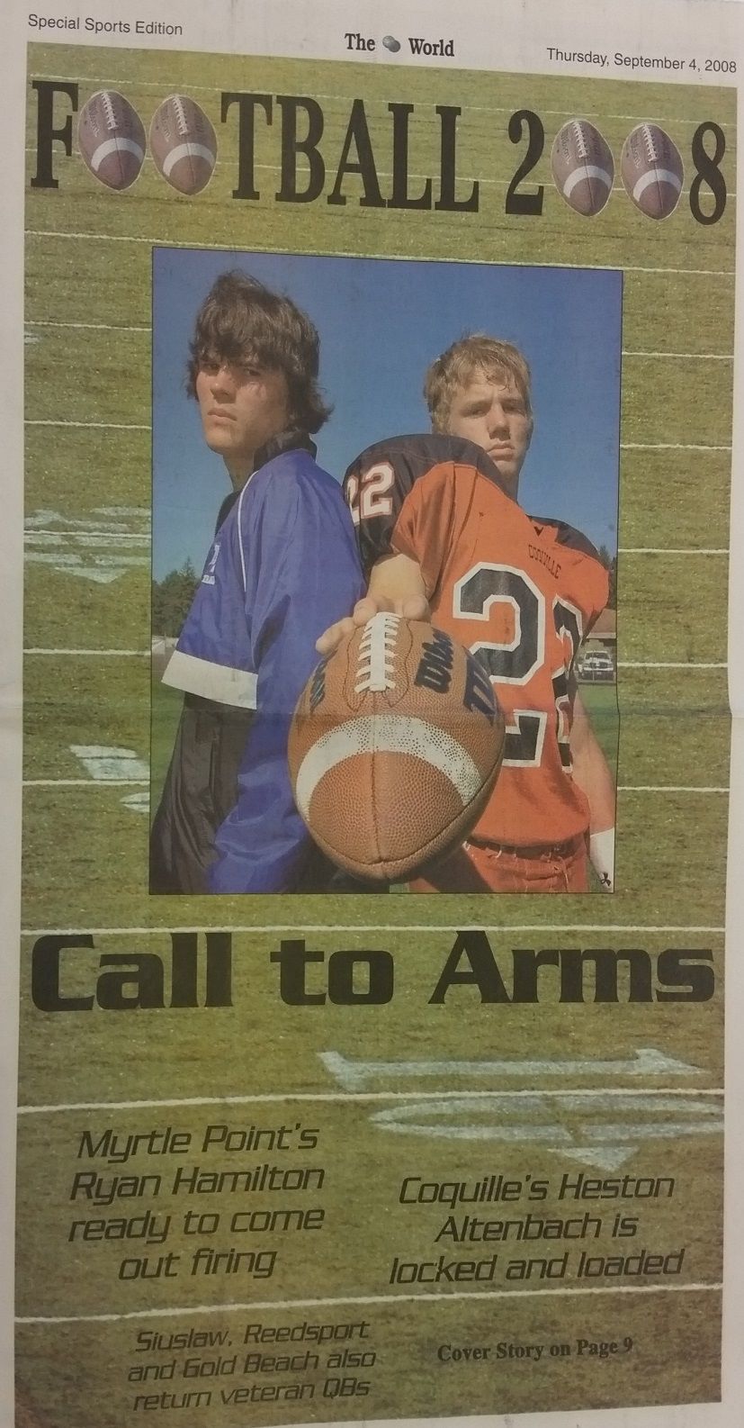 2008 Football cover